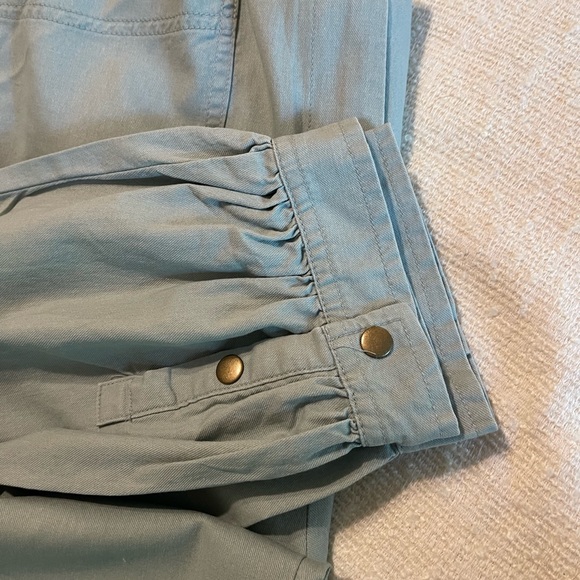 Universal Thread™ - Puff ¾ sleeve Collared Boiler Suit NWT size 8 (Medium) Mint - Picture 15 of 16